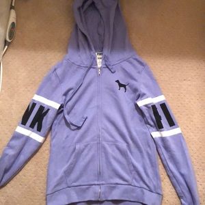 VS Pink purple hoodie